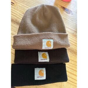 Carhartt Beanie Hat Lot of Three One Size Fits Most Gorpcore